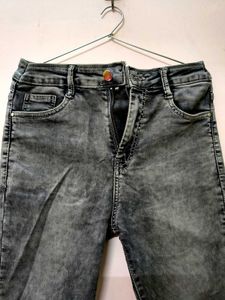 Gray Denim Jeans