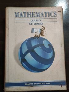 Class X  R D Sharma Mathmatics