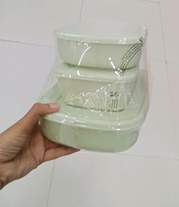 Asian 4pcs Storage Containers