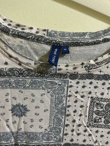 Fame Forever By Lifestyle Patchwork Print Tee