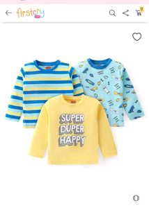 Babyhug 3 Tshirt Combo