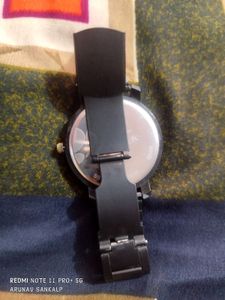 Fastrack Black Analog Watch