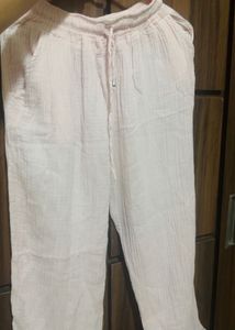 Pink Linen Pants
