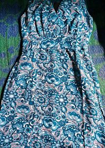 Red Vintage-Style Dress