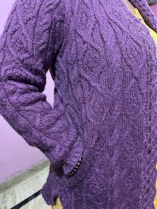 Woolen Jacket Sweater