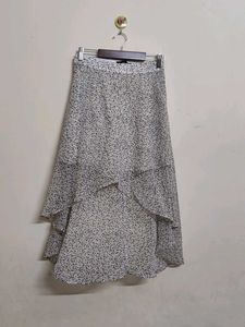 Tiered Polka Dot Skirt