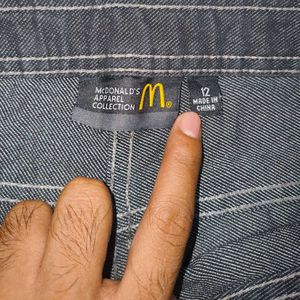 McDonald&#39;s Crew Staff Workwear Jeans -Waist 34