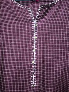 Varanga Burgundy Kurta With Janasya Palazzo