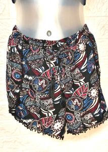 Boho Chic Shorts New Piece M Size
