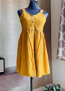 Mustard Staple Summer Dress