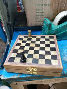 Vintage Marble Chess Set