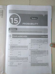 MCQs Class 10 Basic Maths