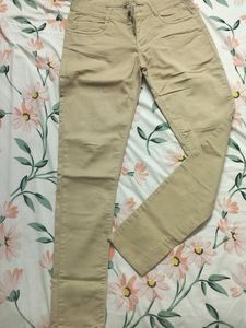 Ladies Khaki Trousers