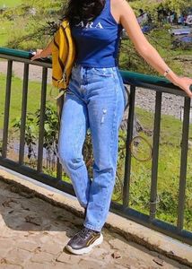 Mom Fit Denim Jeans