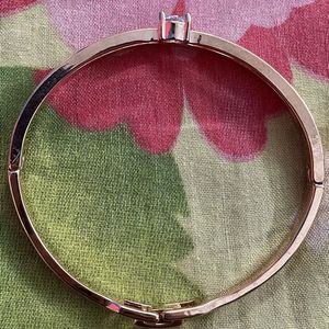 Rose Gold Crystal Bangle