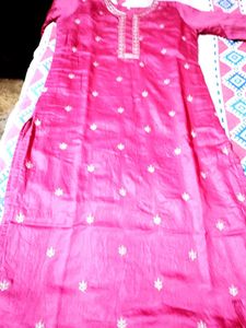Chanderi Silk Kurti