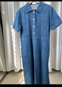 Denim Maxi Dress