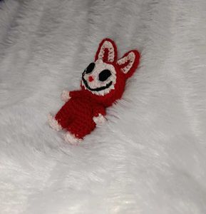 Crochet Labubu Dall Keychain