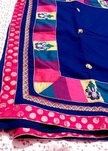 Ethnic handloom silk saree 2