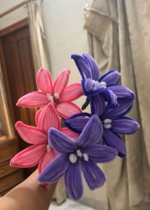 Pink and Purple Lilies 🌸