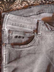 wrangler grey jeans ...size 36 men's