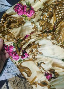 Ethnic Floral Long Skirt