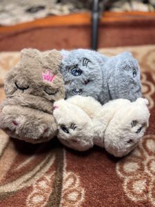 Sale Winter Faux Fur Bunny Earmuffs,Adjustable Fuz