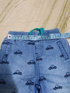 Cute Car Print Baby Pants