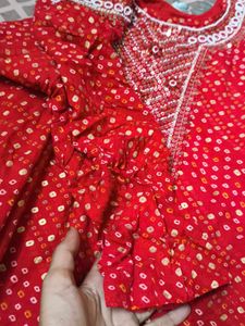 Dress With PlazoPant
