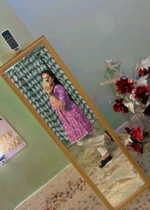 Pink Floral Kurta