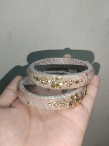 Elegant Floral Bangles