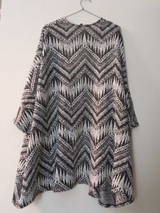 Patterned Kimono Cardigan
