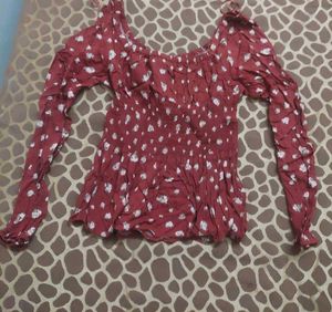 Floral Off-Shoulder Top