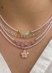 Handcrafted Four Layered Beaded Neck Chains