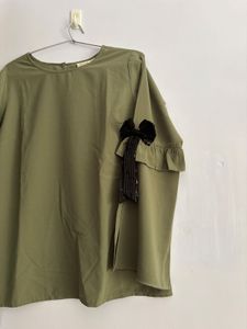 Olive Green Top