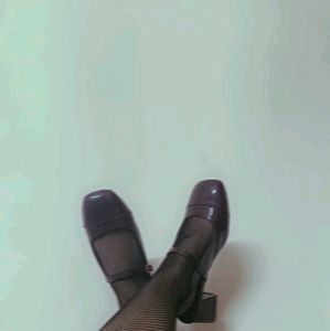 Mary Janes with Fishnets
