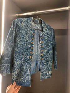 Boho Denim Jacket