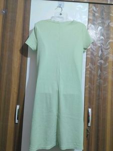 Green T-Shirt Dress