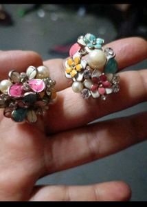 floral rings