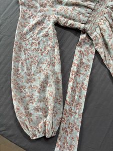 Floral Print Tiered Dress