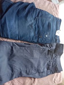 Combo 2 Jeans With Cotton Pants