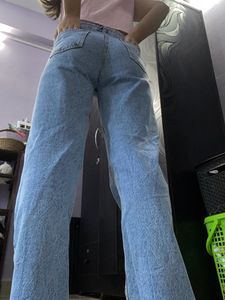 👖High-waist Denim Straight Jeans 👖
