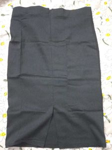 Black Straight Skirt