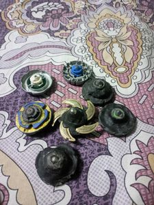 Spare Fake Metal Series Beyblades , Also 2 Custom