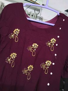 Elegant Embroidered Kurta