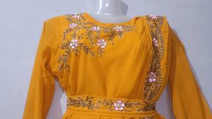 Embroidery Gown