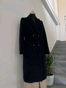 Navy Blue Long Coat