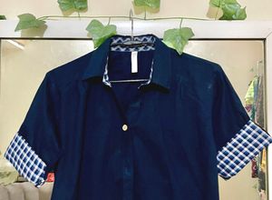 Navy Blue Shirt