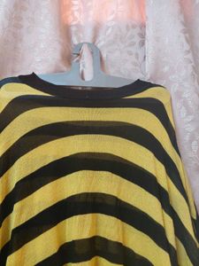 Striped Yellow &amp; Black Top