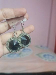 Black Dangle Earrings